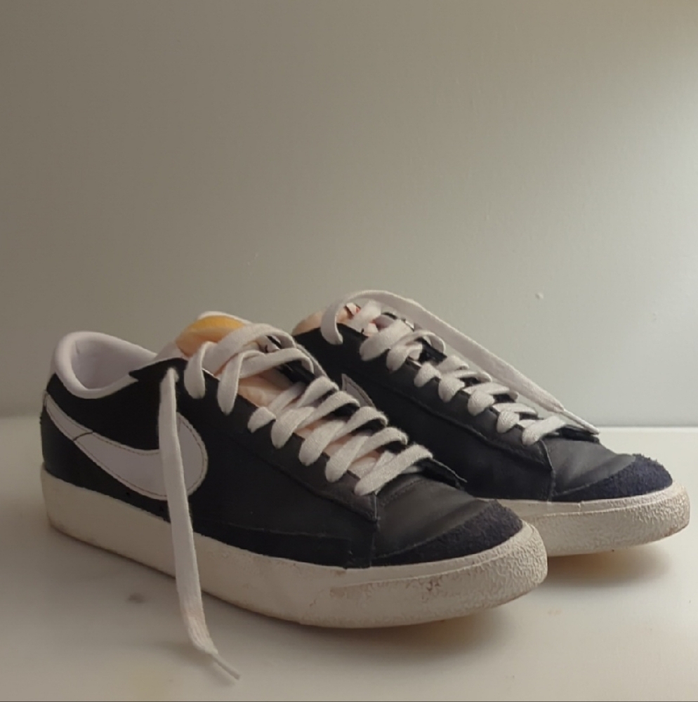 Black and White Sneakers